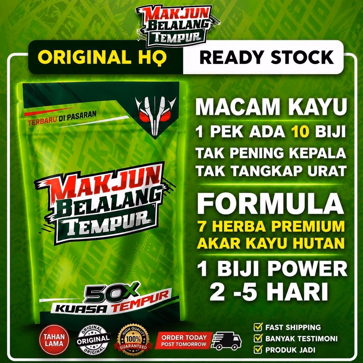 Makjun Belalang Tempur Original HQ - Image 2